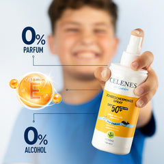 Celenes Herbal sun spray kids SPF50 150 Milliliter