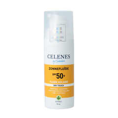 Celenes Herbal dry touch sunscreen fluid SPF50 50 Milliliter