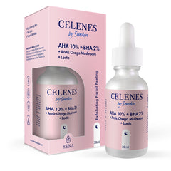 Celenes Facial peeling AHA 8% + BHA 2% + lactic + arctc ch 30 Milliliter