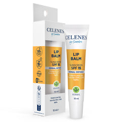 Celenes Herbal lipbalm SPF15 10.00 Milliliter