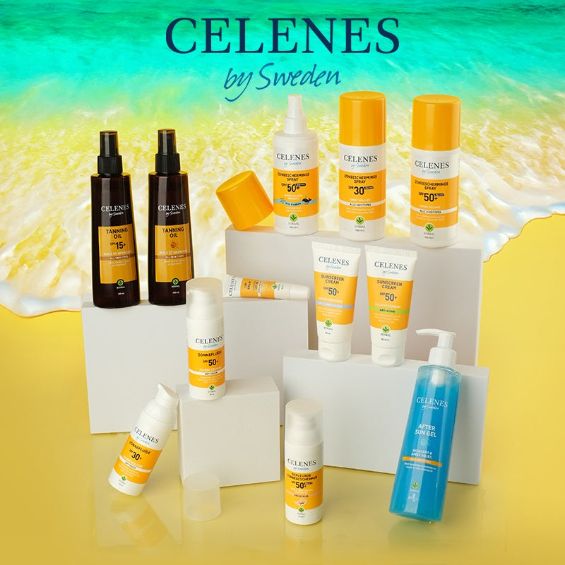 Celenes Herbal tanning oil SPF15+ 200 Milliliter