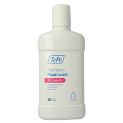 TePe Hydraterende mondspoeling droge mond unflavoured 500 Milliliter