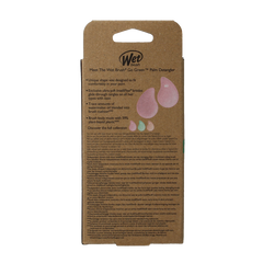 Wet Brush Go green palm detangler pink water 1.00 Stuks