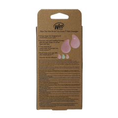 Wet Brush Go green palm detangler pink water 1.00 Stuks