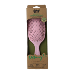 Wet Brush Go green paddle detangler pink 1 Stuks