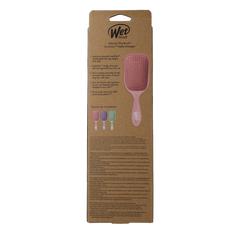 Wet Brush Go green paddle detangler pink 1.00 Stuks