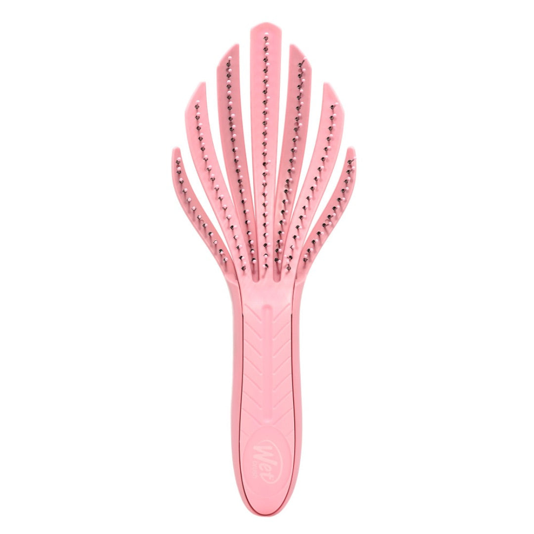 Wet Brush Go green curl detangler pink 1.00 Stuks