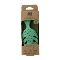 Wet Brush Go green detangler green mini 1.00 Stuks
