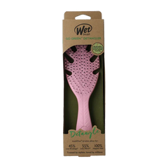 Wet Brush Go green detangler pink 1 Stuks