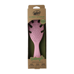 Wet Brush Go green detangler pink 1 Stuks