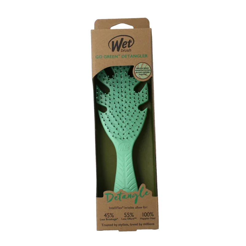 Wet Brush Go green detangler green 1 Stuks