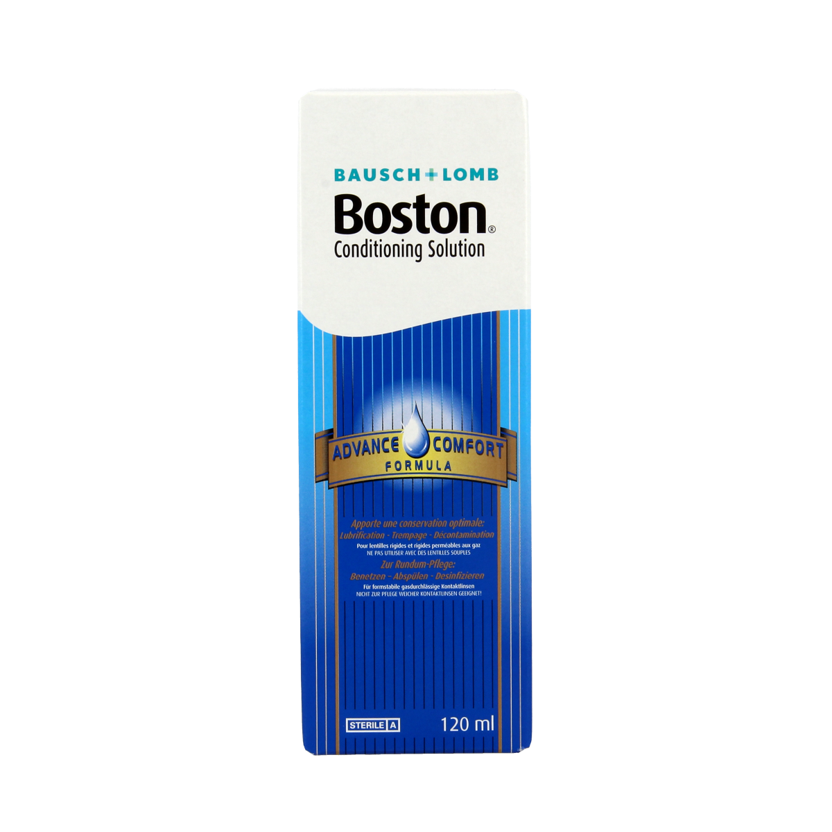 Bausch & Lomb Boston solutions lenzenvloeistof harde lenzen 120.00 Milliliter
