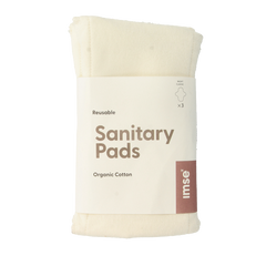 Imsevimse Maandverband wasbaar naturel nacht 3 Stuks