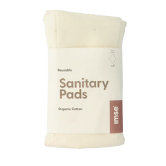 Imsevimse Maandverband wasbaar naturel nacht 3 Stuks