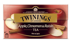 Twinings Apple cinnamon raisin aroma 25 Zakjes