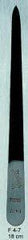 Malteser Nagelvijl 18cm pol bl rnd F4-7 1.00 Stuks