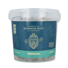Zeeuwsche Zoute Zout met zeekraal in emmer 1.00 Kilogram