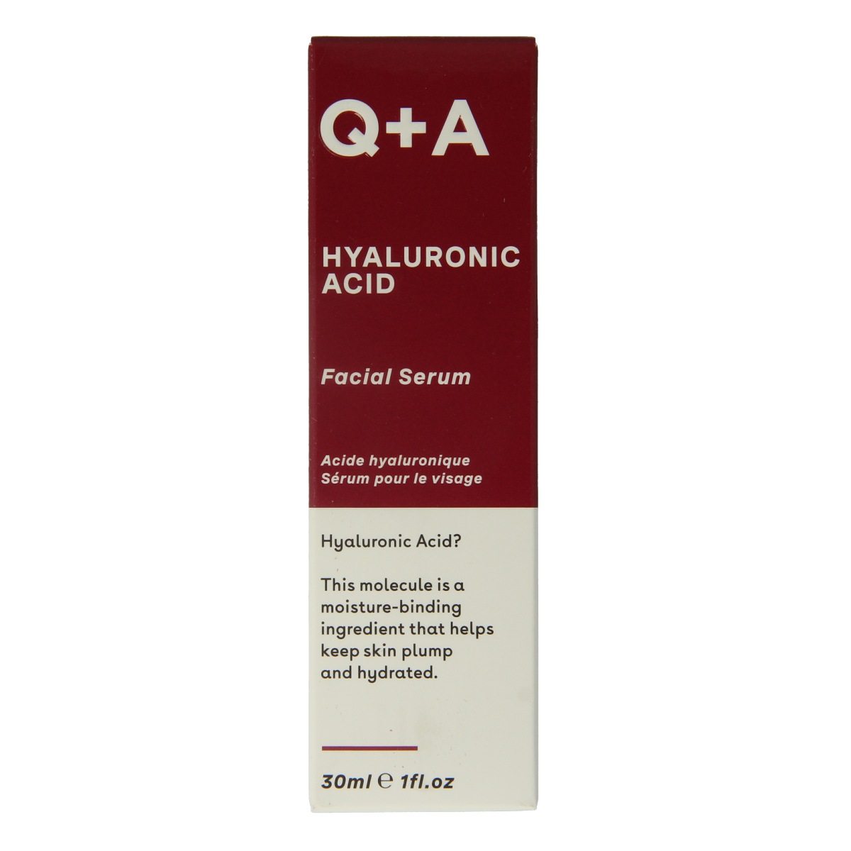 Q+A Hyaluronic acid facial serum 30.00 Milliliter