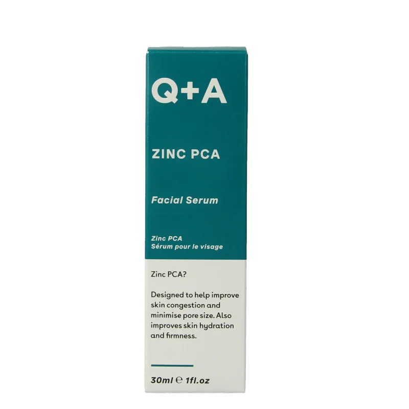 Q+A Zinc PCA facial serum 30 Milliliter