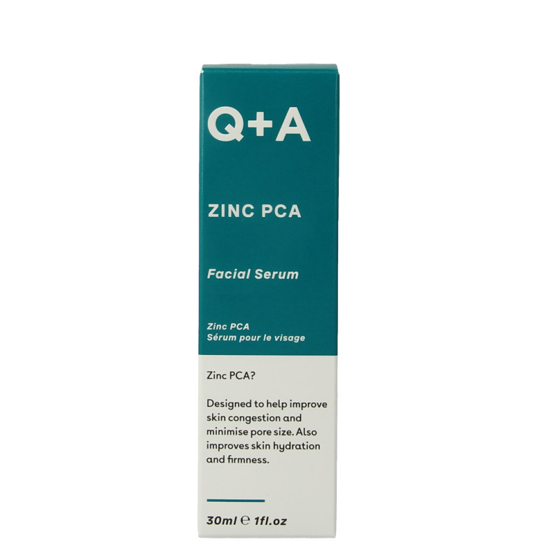 Q+A Zinc PCA facial serum 30 Milliliter