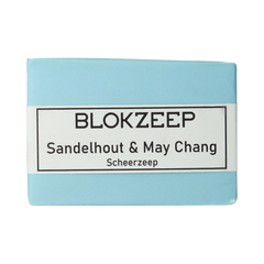 Blokzeep Shaving bar sandelhout & May Chang 100.00 Gram