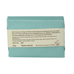 Blokzeep Shaving bar grapefruit 100.00 Gram