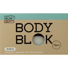 Blokzeep Body bar kokos 100 Gram
