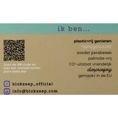 Blokzeep Body bar lavendel 100 Gram