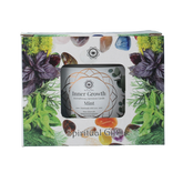 Green Tree Gemstone candle inner growth mint 256 Gram