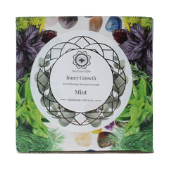 Green Tree Gemstone candle inner growth mint 256 Gram