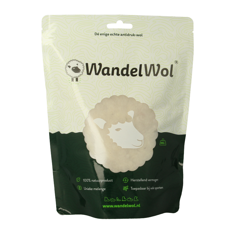 Wandelwol Antidruk-wol 40 Gram