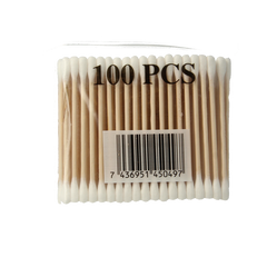 Diversen Wattenstaafjes hout 100 Stuks
