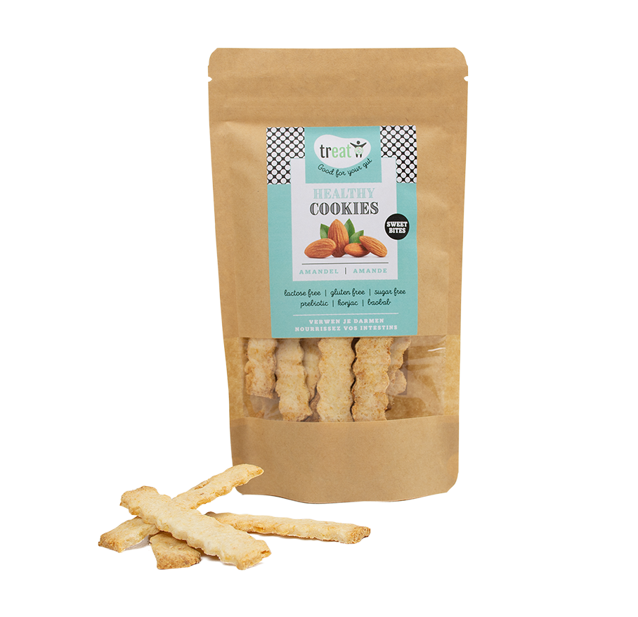 Treat Cookies amandel glutenvrij 80.00 Gram