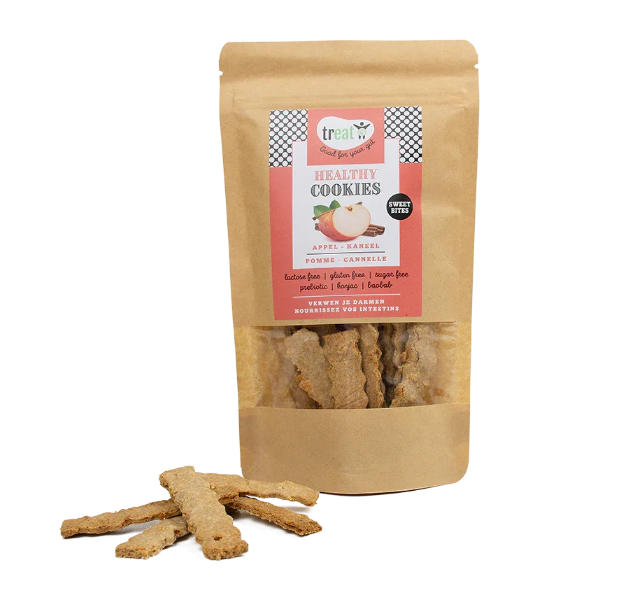 Treat Cookies appel kaneel glutenvrij 80 Gram