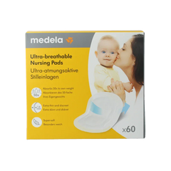 Medela Zoogcompressen ultra ademend 60 Stuks