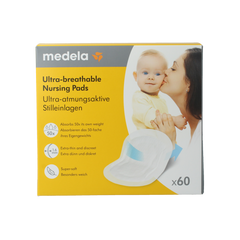 Medela Zoogcompressen ultra ademend 60.00 Stuks
