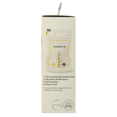 Medela Moedermelk bewaarzakjes 210ml 25 Stuks