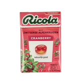 Ricola Cranberry suikervrij doosje 50 Gram