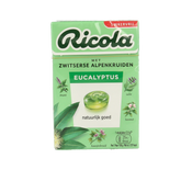 Ricola Eucalyptus suikervrij 50 Gram