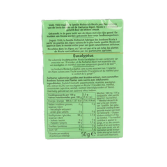 Ricola Eucalyptus suikervrij 50 Gram