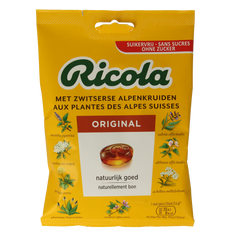 Ricola Original suikervrij 75.00 Gram