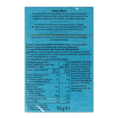 Ricola Fresh mint suikervrij doosje 50 Gram