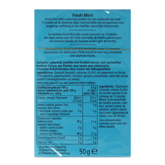 Ricola Fresh mint suikervrij doosje 50.00 Gram