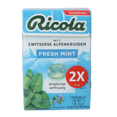 Ricola Fresh mint suikervrij duo pack 100.00 Gram