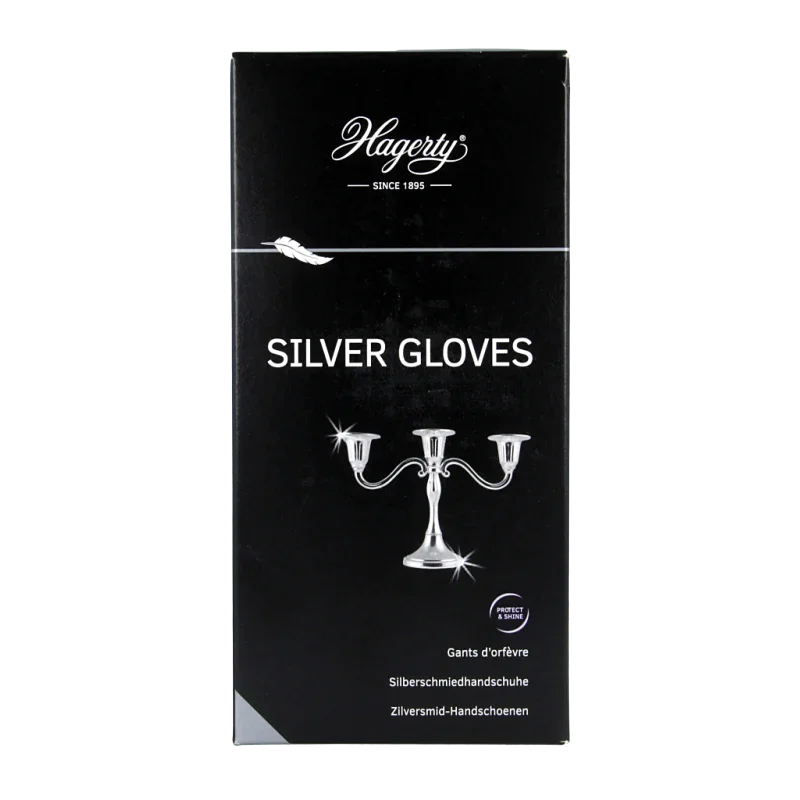 Hagerty Silver gloves 1 Paar