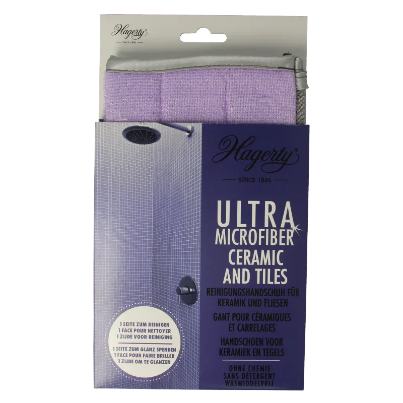 Hagerty Microfiber gloves ceramic & tiles 1 Stuks