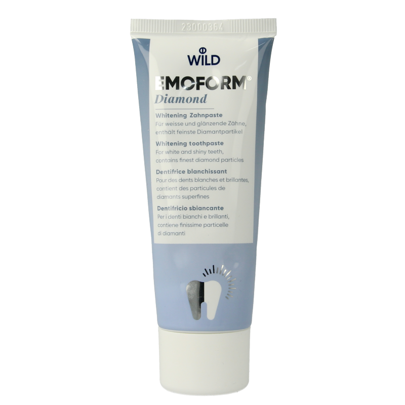 Emoform Tandpasta diamond whitening met fluoride 75 Milliliter