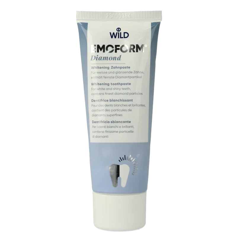 Emoform Tandpasta diamond whitening met fluoride 75 Milliliter