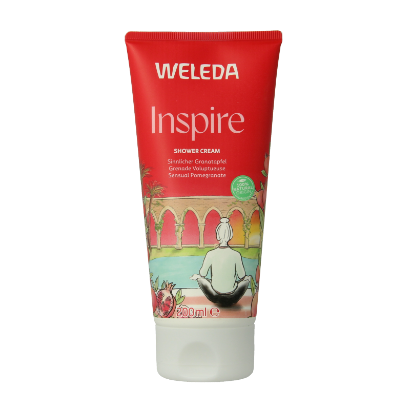 Weleda Inspire douchecreme 200 Milliliter