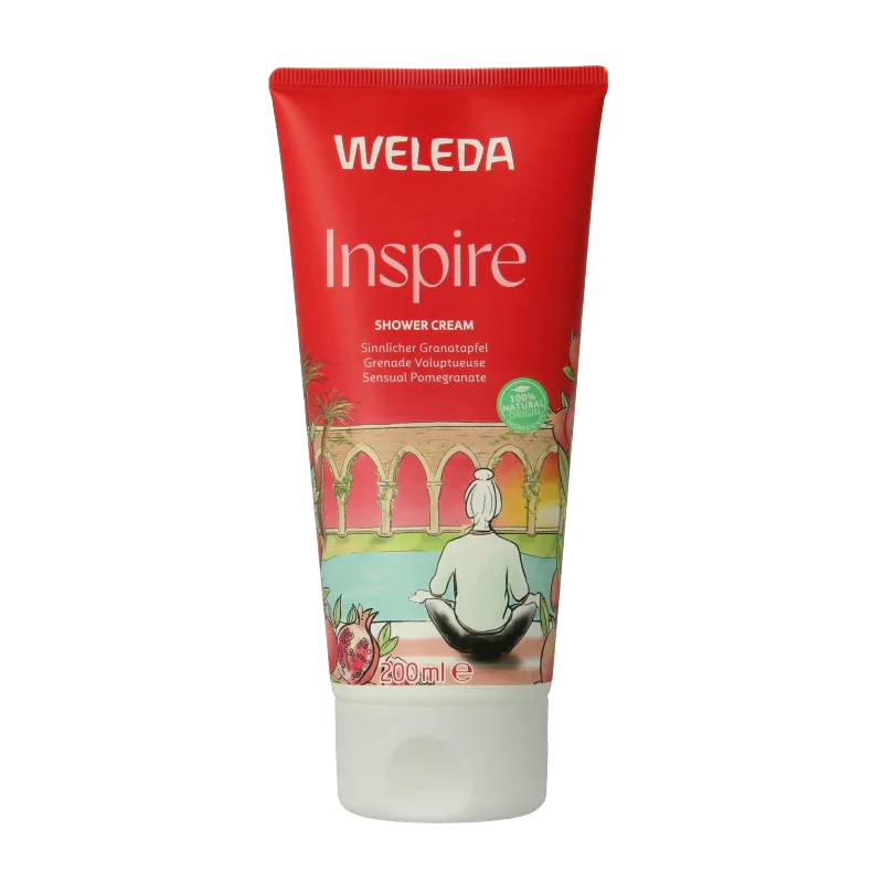 Weleda Inspire douchecreme 200 Milliliter